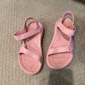 Teva Pink Hook-and-Loop Sport Sandals